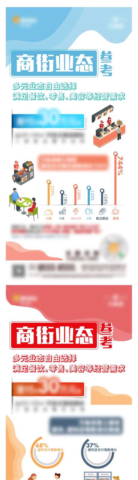 商铺业态数据系列海报-采灵感-https://www.cailinggan.com/