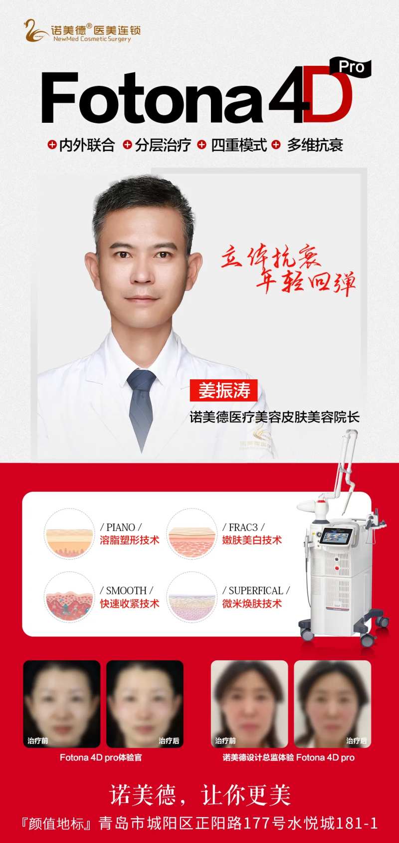 医美欧洲之星医生项目宣传海报-采灵感-cailinggan.com