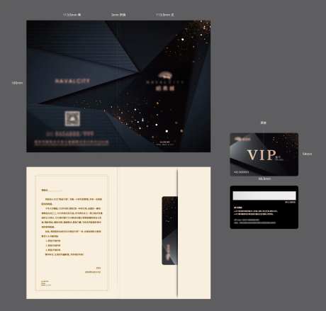VIP卡封套设计-采灵感-https://www.cailinggan.com/