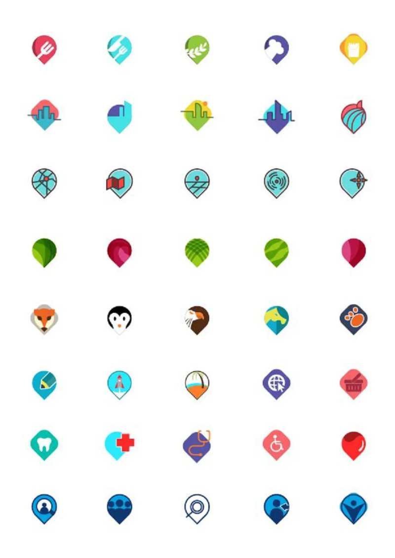 卡通扁平风UI设计-采灵感-cailinggan.com