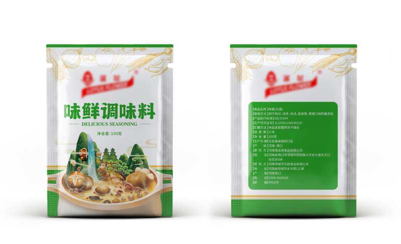 食品调味包装袋设计-采灵感-cailinggan.com