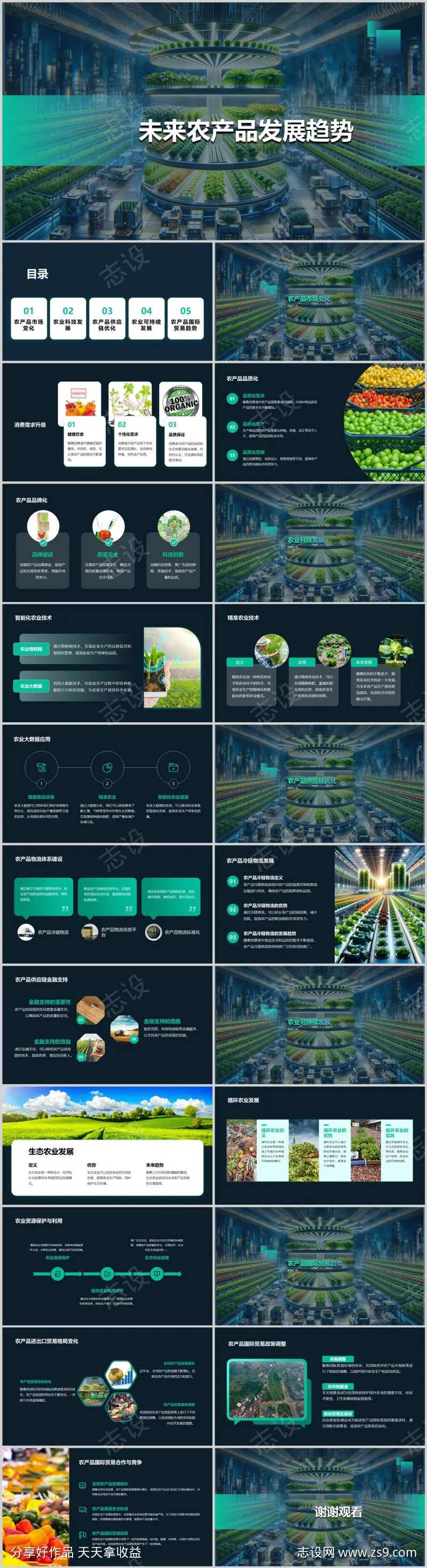 未来农产品发展趋势PPT-采灵感-cailinggan.com