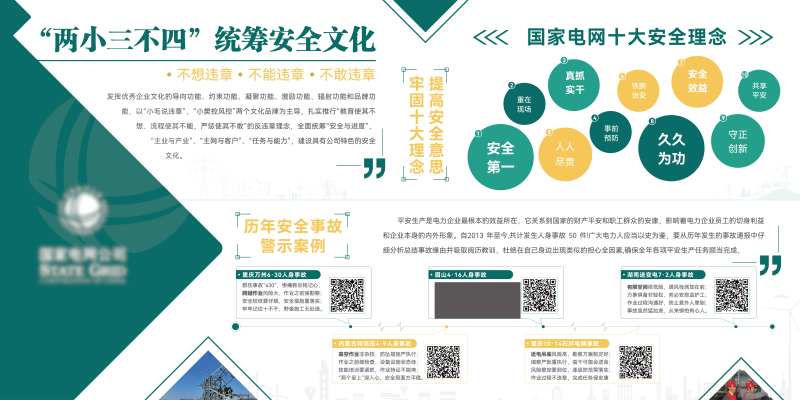 电网安全文化展板-采灵感-cailinggan.com