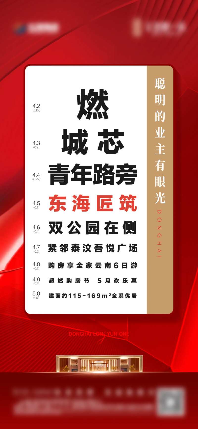 地产视力表价值点创意单图-采灵感-cailinggan.com