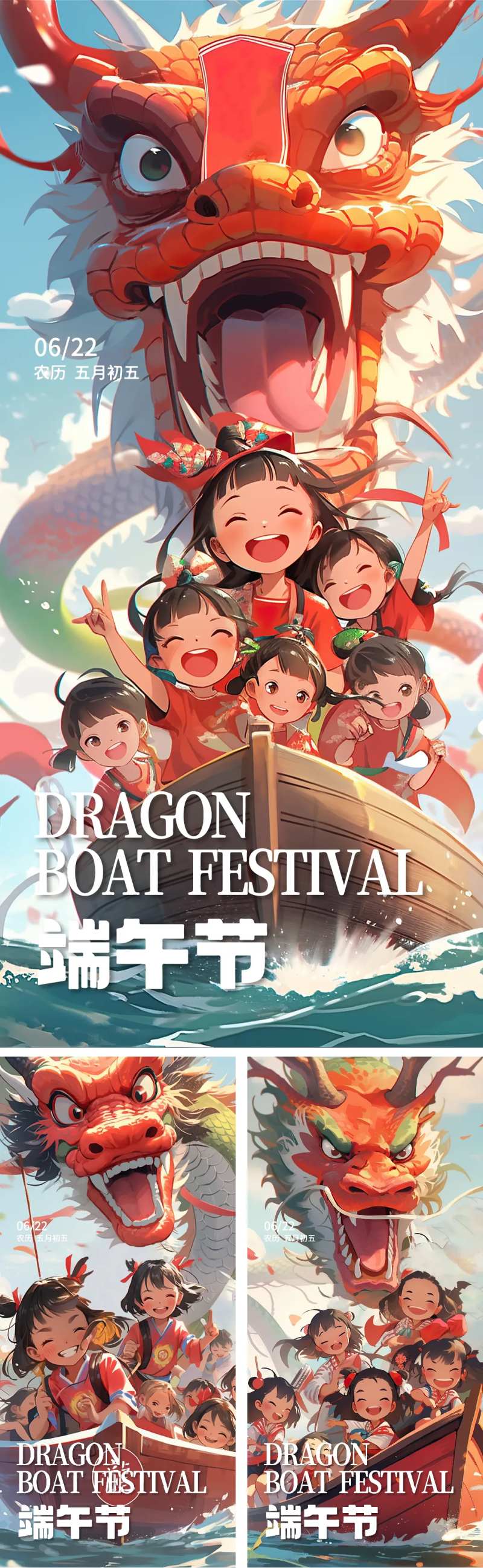 端午节节日营销海报-采灵感-cailinggan.com