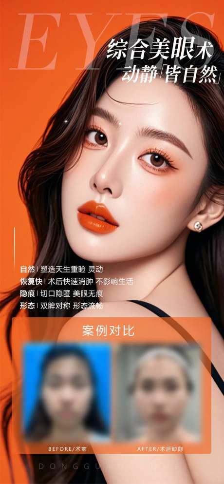 综合自然美眼海报-采灵感-https://www.cailinggan.com/