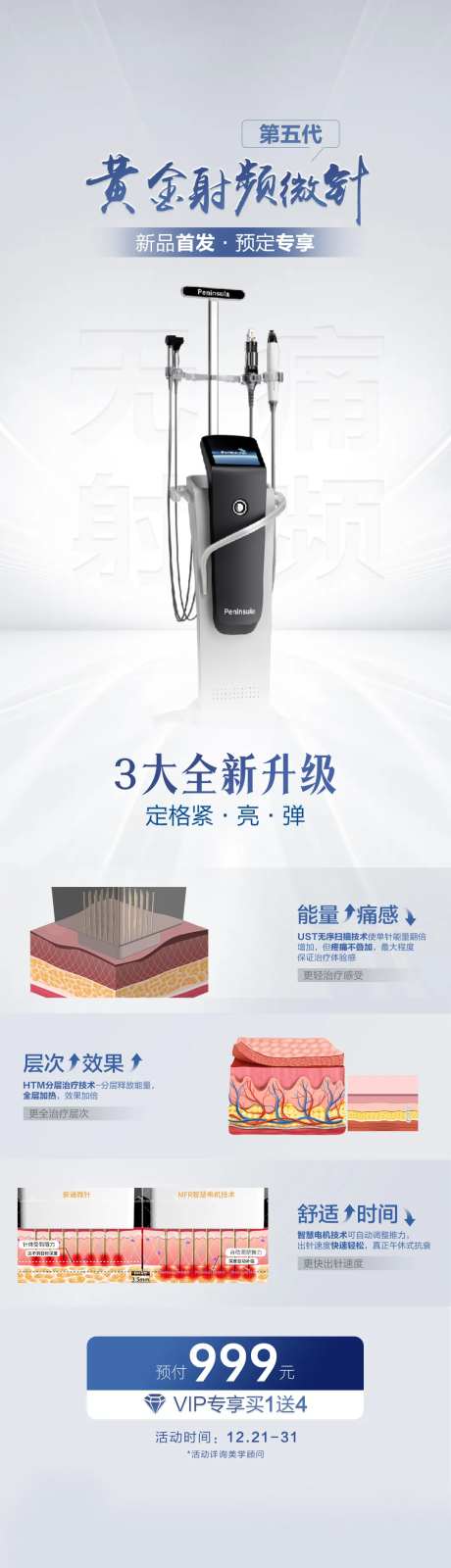 第五代黄金微针宣传海报-采灵感-https://www.cailinggan.com/