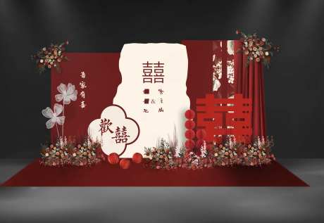 婚礼布置-采灵感-https://www.cailinggan.com/