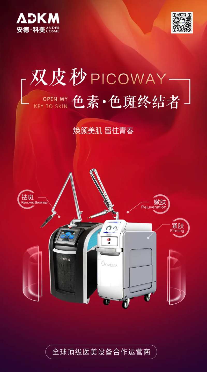 医美超皮秒蜂巢黑皮秒海报-采灵感-cailinggan.com