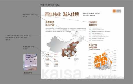 房地产品牌墙广告展板-采灵感-https://www.cailinggan.com/