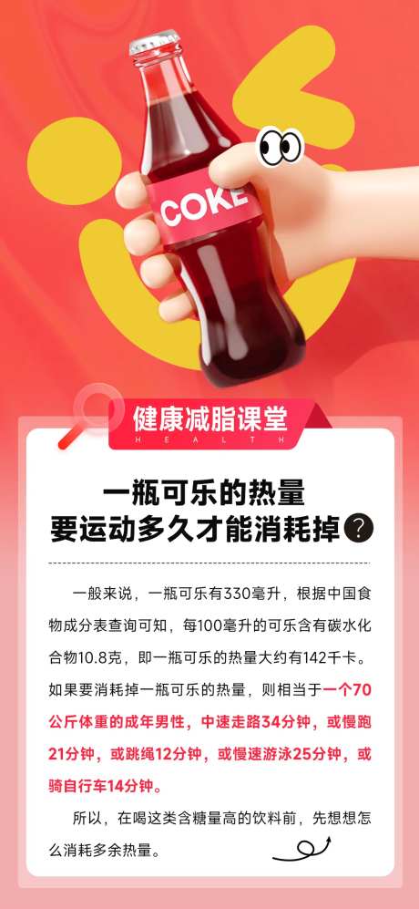健康减脂饮食科普可乐-采灵感-https://www.cailinggan.com/