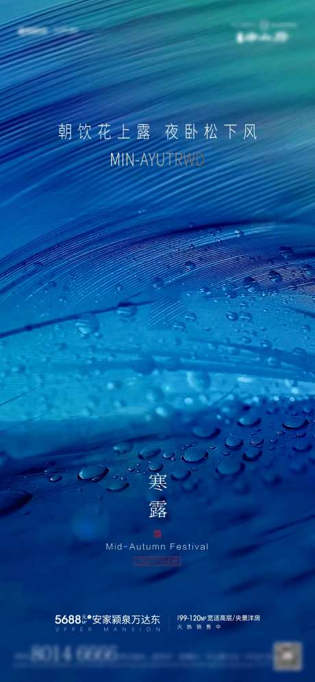 寒露海报-采灵感-cailinggan.com