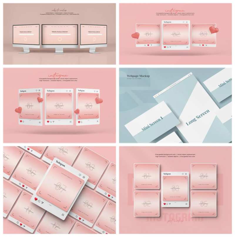 UI电脑计算机界面手机壳样机-采灵感-cailinggan.com