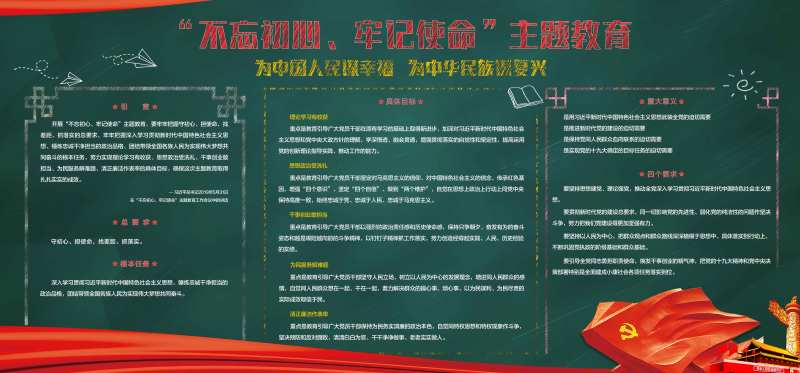 党建黑板报-采灵感-cailinggan.com