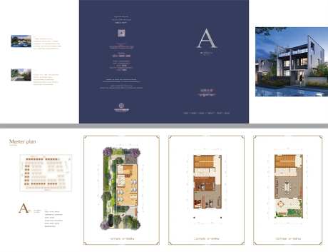 地产别墅户型折页-采灵感-https://www.cailinggan.com/