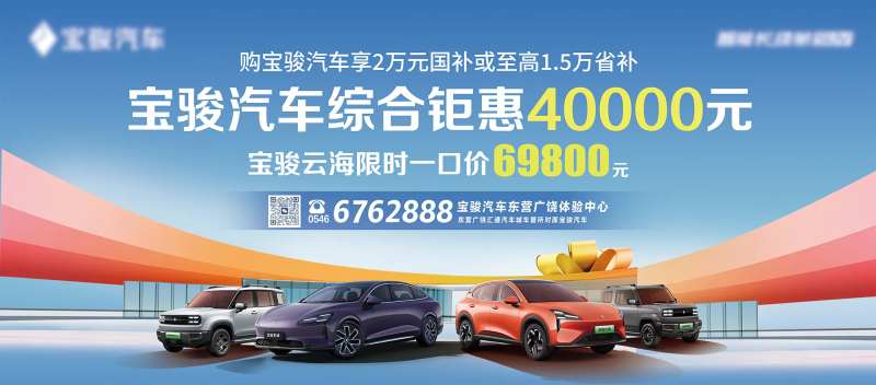 汽车补贴一口价展板-采灵感-cailinggan.com