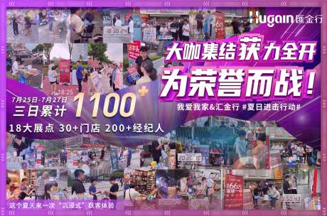 团队大咖夜拓荣誉获客海报-采灵感-https://www.cailinggan.com/