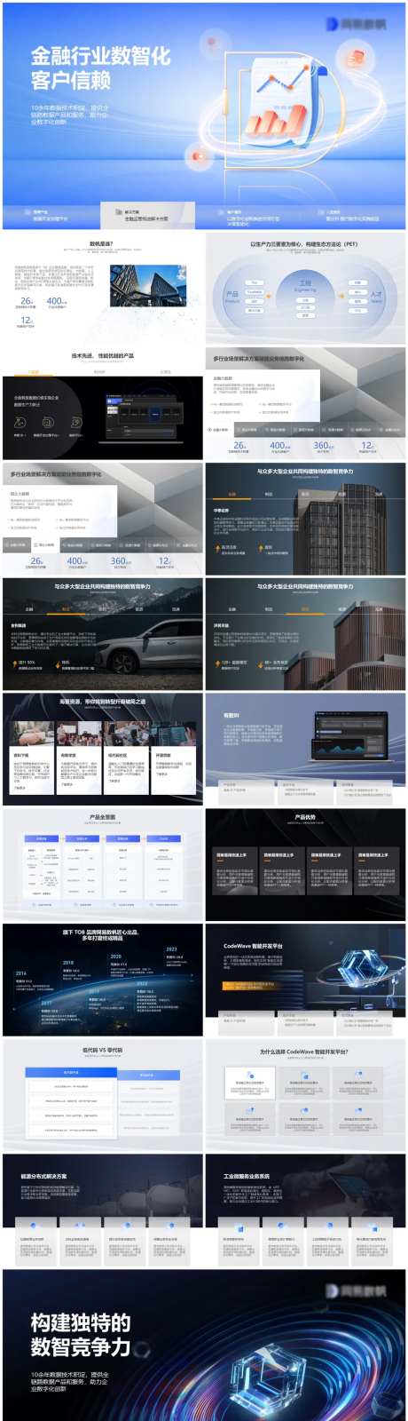 数智化数据软件科技公司PPT-采灵感-https://www.cailinggan.com/