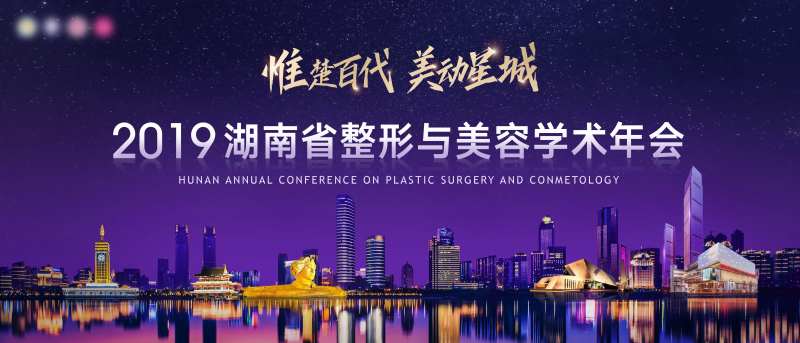 医美湖南省整形与美容学术年会背景板-采灵感-cailinggan.com