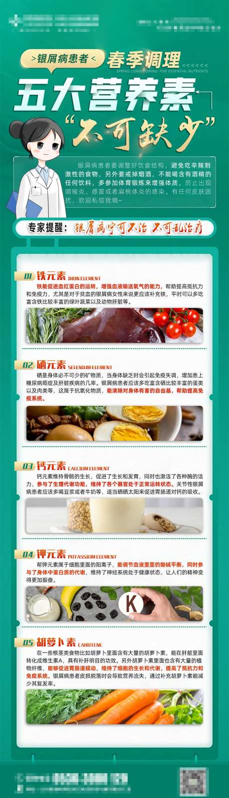 调理科普银屑病长图-采灵感-https://www.cailinggan.com/