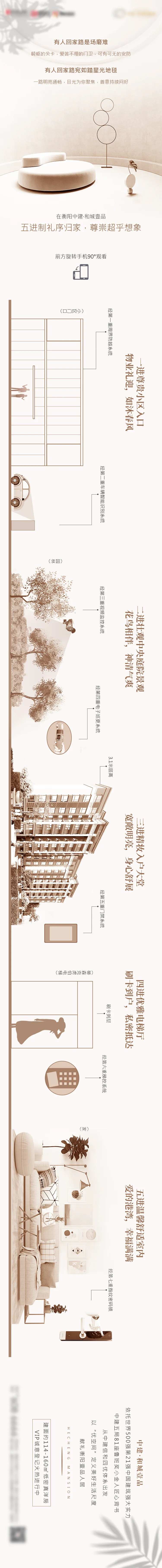 地产归家礼序长图-采灵感-cailinggan.com
