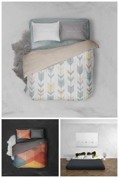 床床上用品家居样机-采灵感-https://www.cailinggan.com/