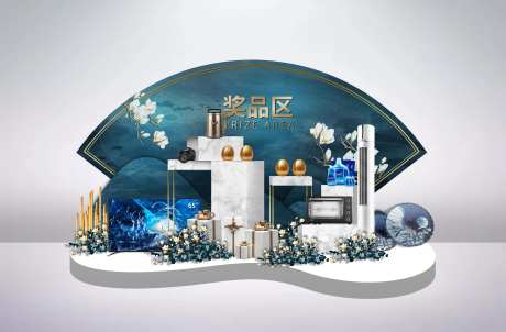 奖品区中式美陈堆头-采灵感-https://www.cailinggan.com/