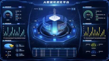 大数据可视化组件库UI设计-采灵感-https://www.cailinggan.com/