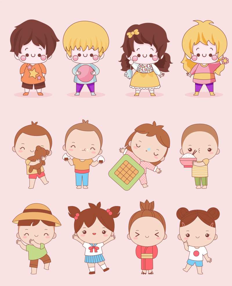 卡通人物形象-采灵感-cailinggan.com