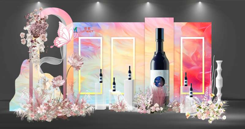 红酒展台-采灵感-cailinggan.com