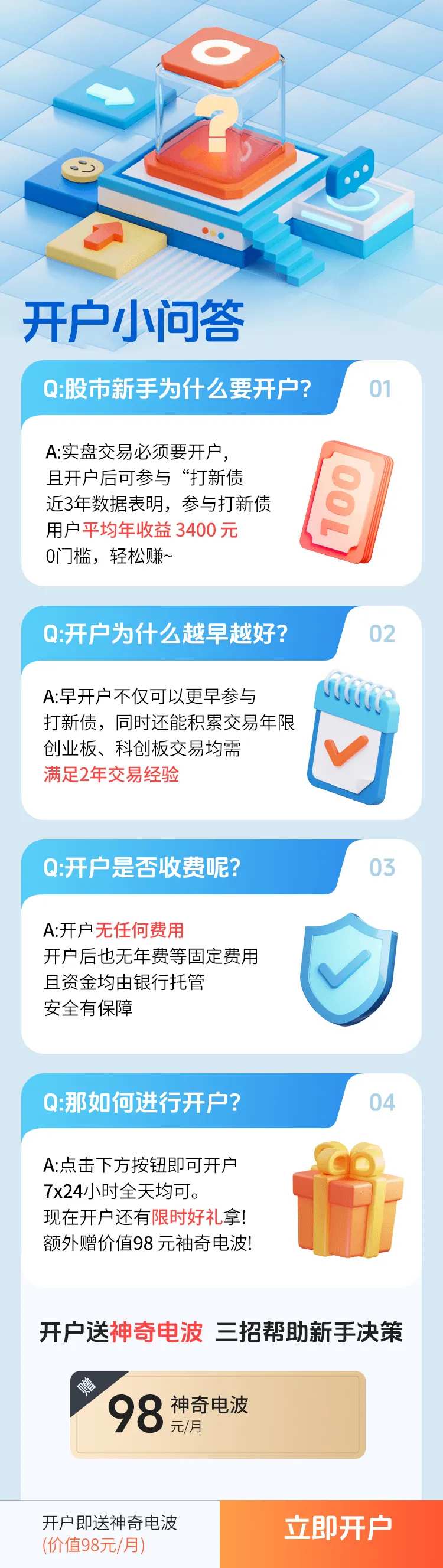 金融银行开户知识长图-采灵感-cailinggan.com