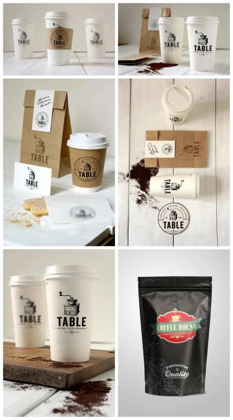 咖啡杯奶茶杯样机-采灵感-https://www.cailinggan.com/