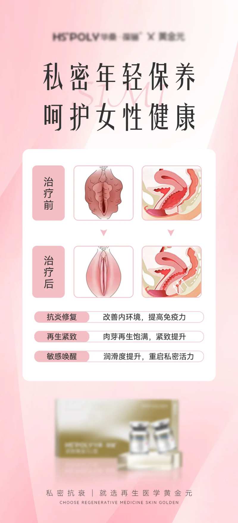 私密抗衰产品海报-采灵感-cailinggan.com