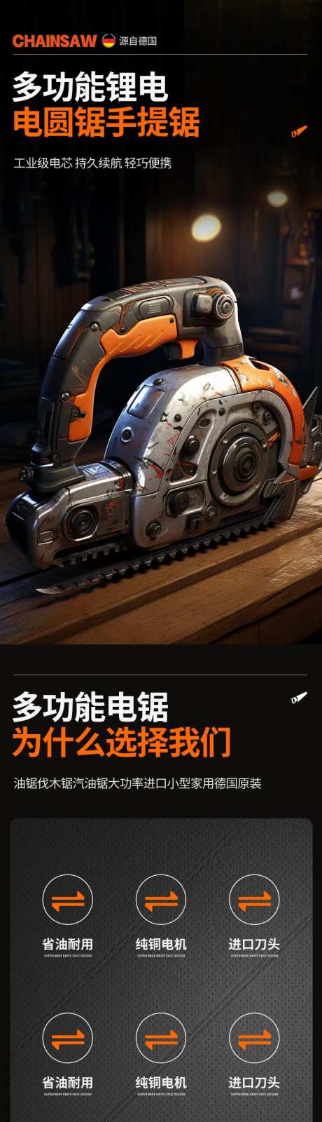 五金机械工具手提锯详情页-采灵感-https://www.cailinggan.com/