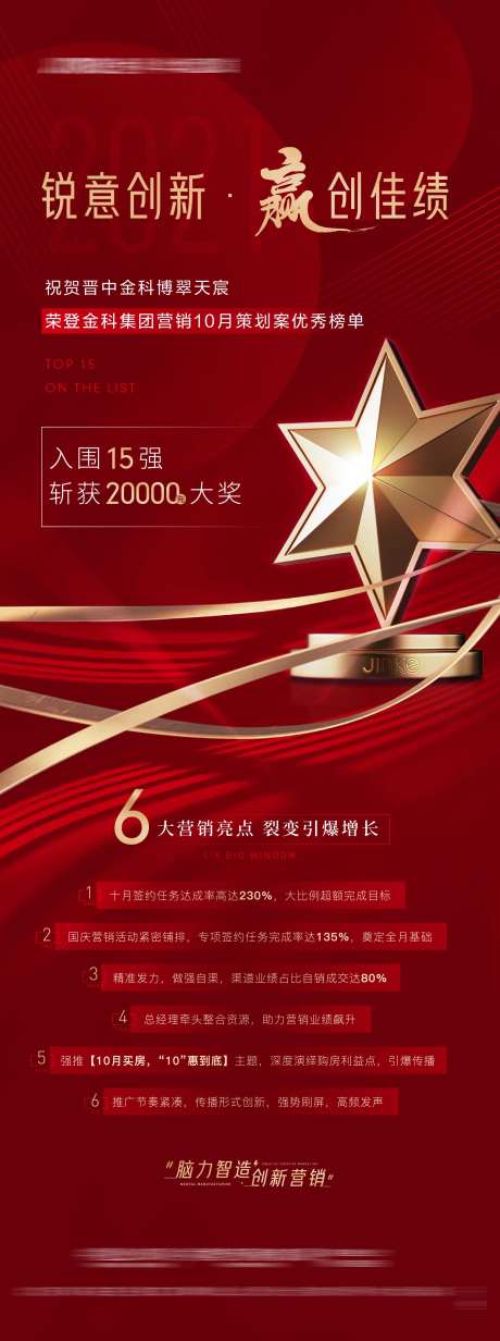 地产获奖团队激励单帧-采灵感-https://www.cailinggan.com/