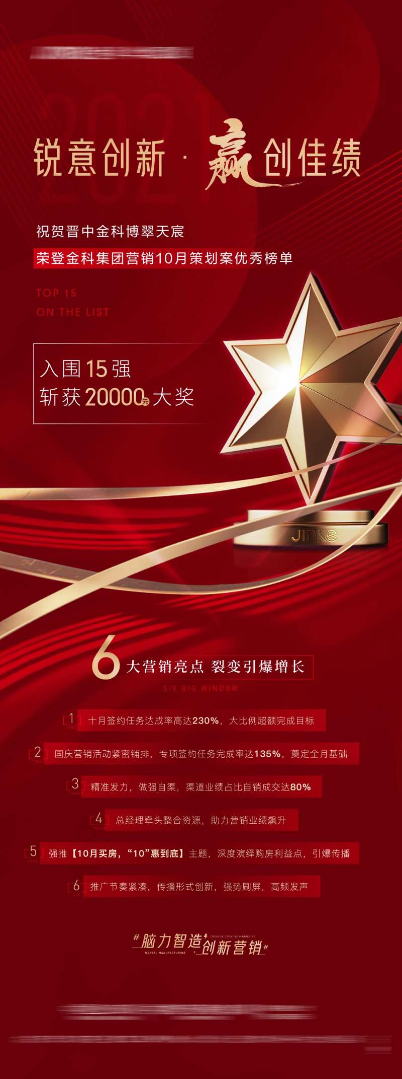 地产获奖团队激励单帧-采灵感-cailinggan.com