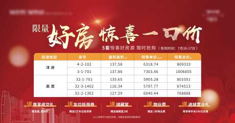 特价房展板-采灵感-https://www.cailinggan.com/