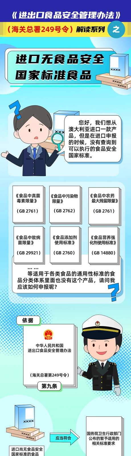 蓝色食品安全长图-采灵感-https://www.cailinggan.com/