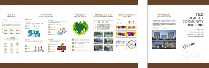地产健康TED社区品牌墙-采灵感-cailinggan.com
