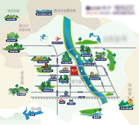 旅游景点地图-采灵感-https://www.cailinggan.com/