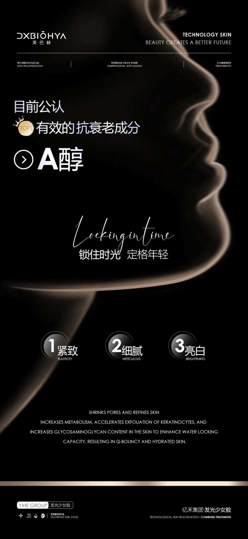 美业产品功效介绍海报-采灵感-cailinggan.com