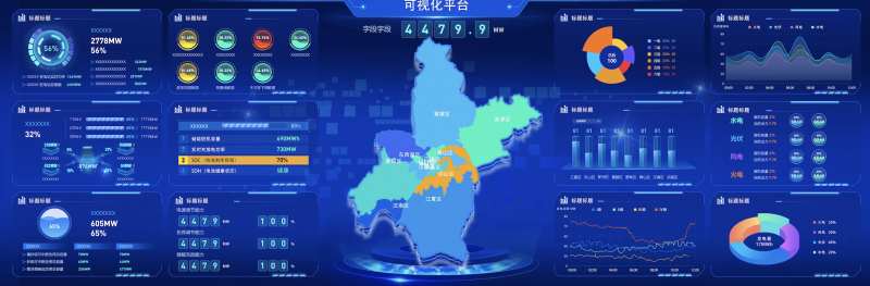 大数据可视化界面设计-采灵感-cailinggan.com