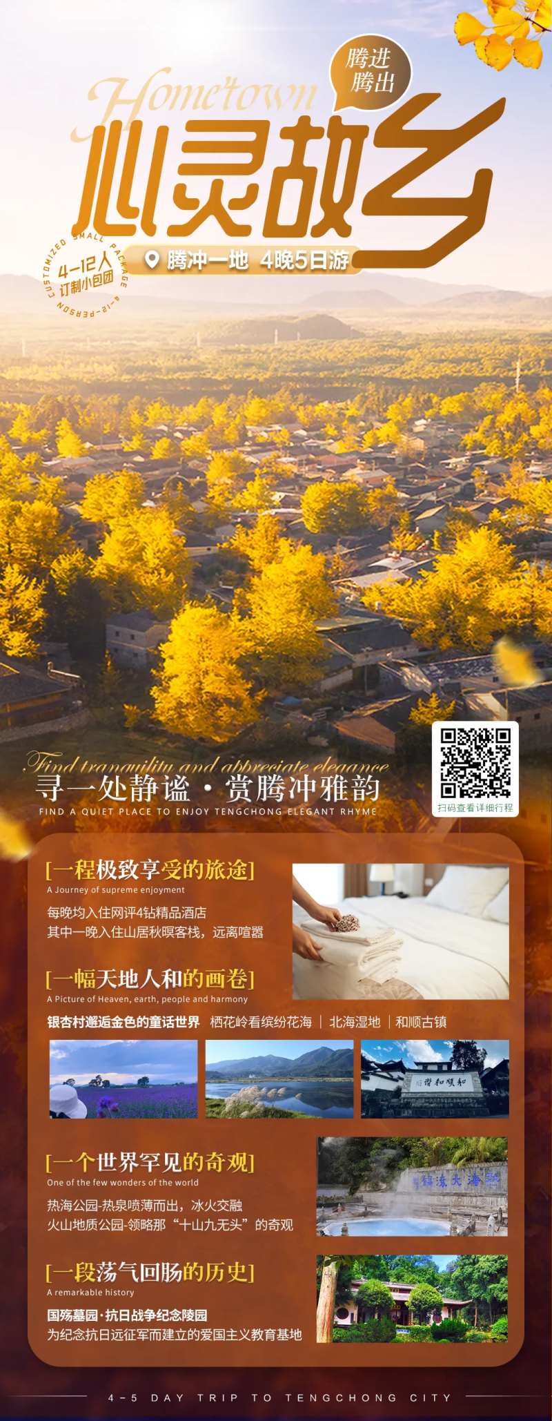 腾冲银杏树长图海报-采灵感-cailinggan.com