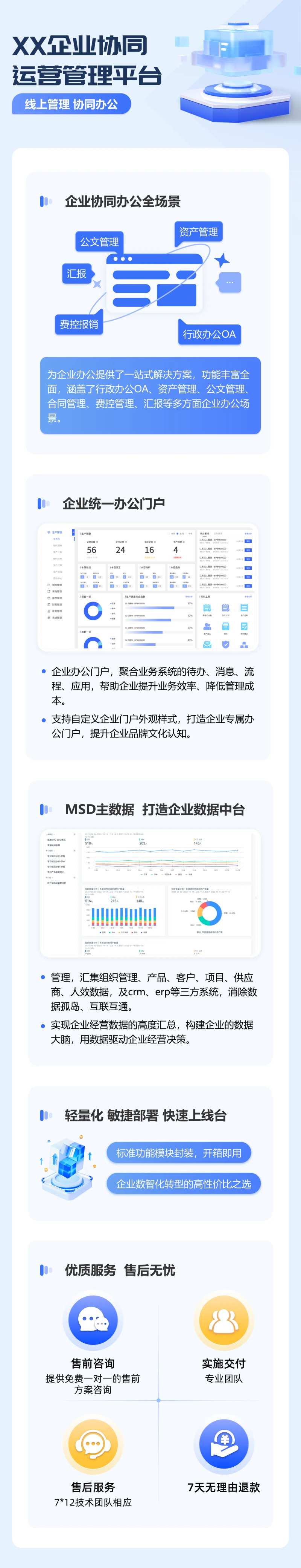 企业协同长图海报-采灵感-cailinggan.com