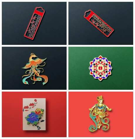 金属扣胸牌胸针样机-采灵感-https://www.cailinggan.com/