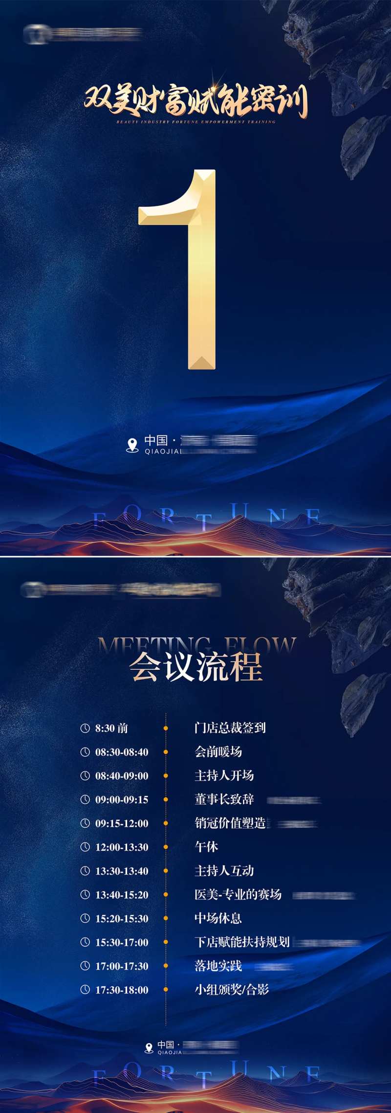 私董会桌牌流程海报-采灵感-cailinggan.com