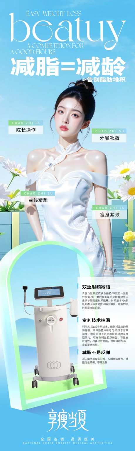 医美海报减肥瘦身 -采灵感-https://www.cailinggan.com/
