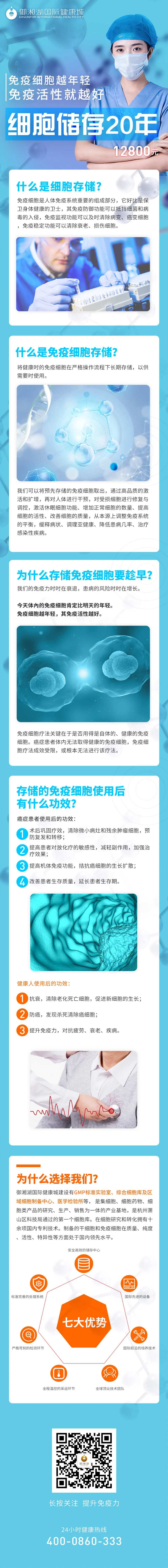 蓝色细胞医疗营销长图-采灵感-cailinggan.com