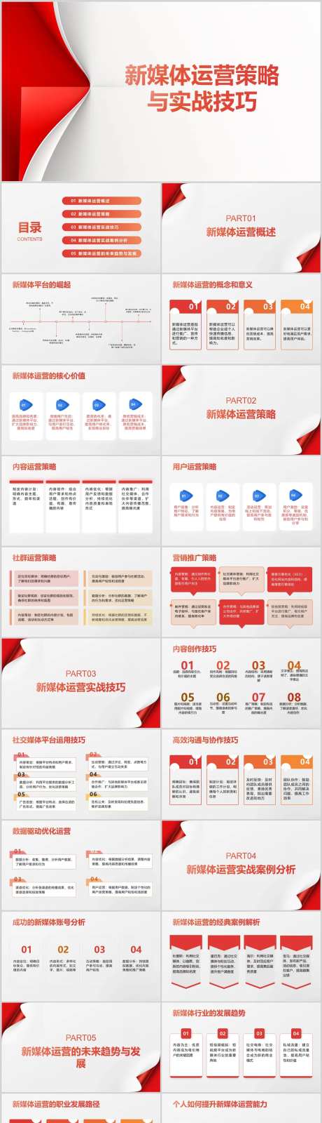 新媒体运营策略与实战技巧PPT-采灵感-https://www.cailinggan.com/