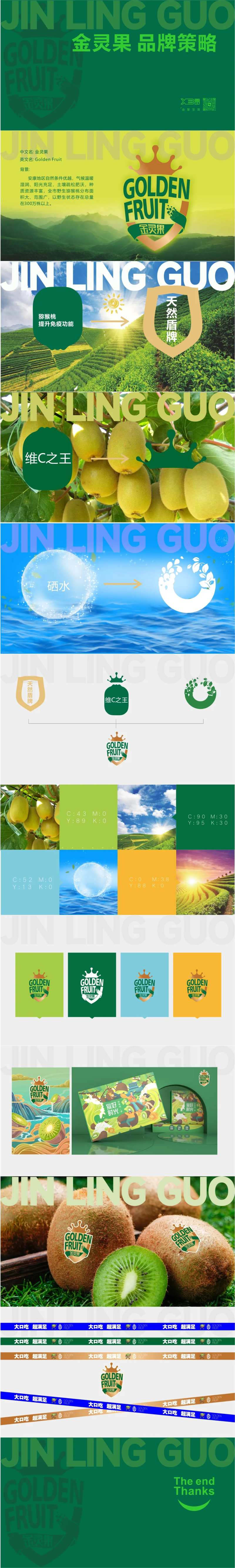 猕猴桃品牌vi-采灵感-cailinggan.com